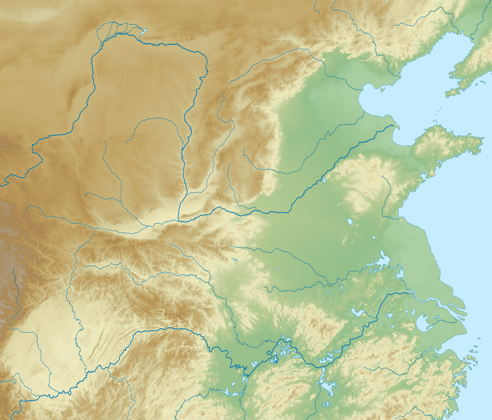 The location of Chang'an
