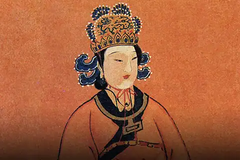 Portrait of Empress Wu Zetian